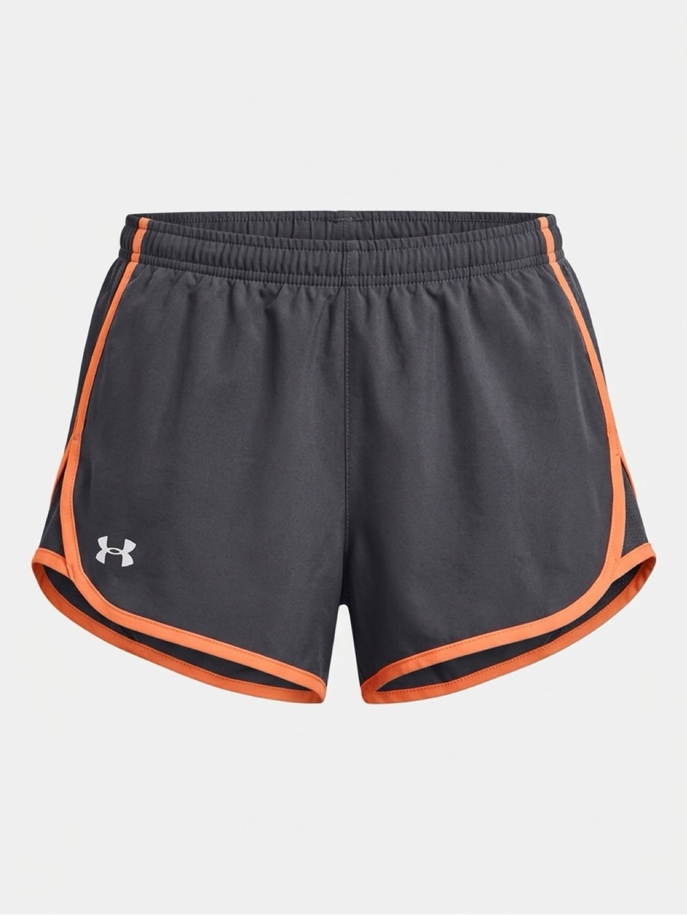 Under Armour Women’s Charcoal Shorts with Orange Trim